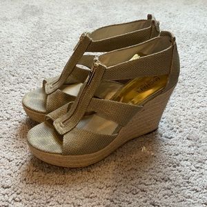Michael Kors wedge heel- size 8.5